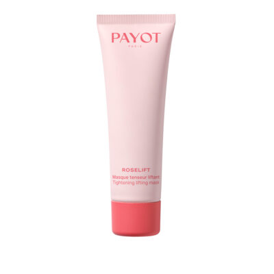 Payot Cosmétique gamme Roselift - Masque Tenseur Liftant pour un effet V-Shape immédiat.