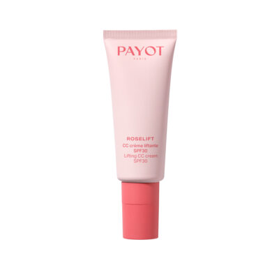 Payot Cosmétique gamme Roselift : CC Crème Liftante SPF 30. Une crème teintée à l'action liftante et raffermissante qui protège des UVA et UVB